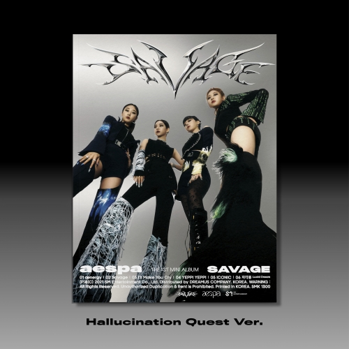 에스파(aespa) - 미니앨범1집_'Savage' (Hallucination Quest Ver.)