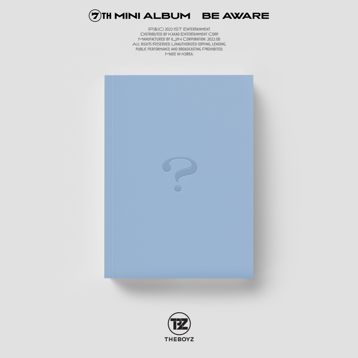 더보이즈(THE BOYZ) -7th Mini Album [BE AWARE] 3종 中 1종 랜덤